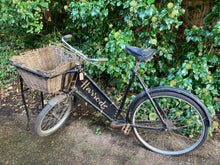 Load image into Gallery viewer, Pashley Harrods Delivery Bicycle With Stabiliser And Basket In Need Of TLC
