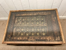 Load image into Gallery viewer, Indian Sheesham Wood Antique Door Coffee Table With Glass Top
