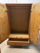 Load image into Gallery viewer, Solid Pine Small Wardrobe
