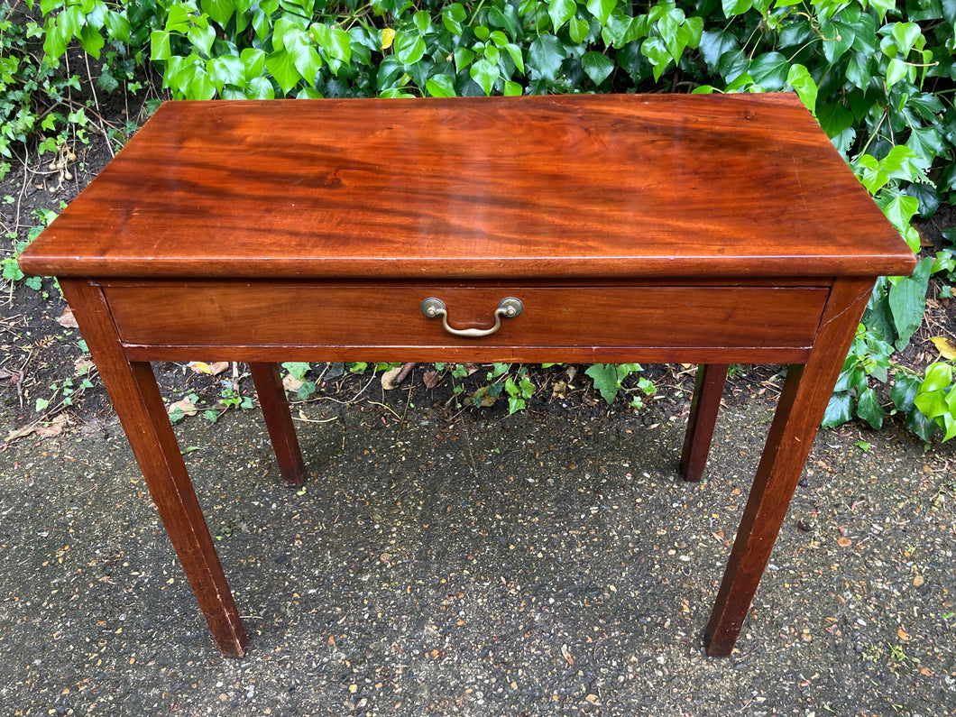 Antique Writing Table Console Table With A Drawer
