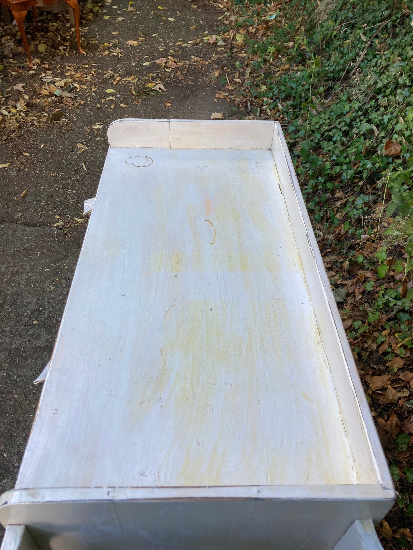 Vintage Painted Potting Table