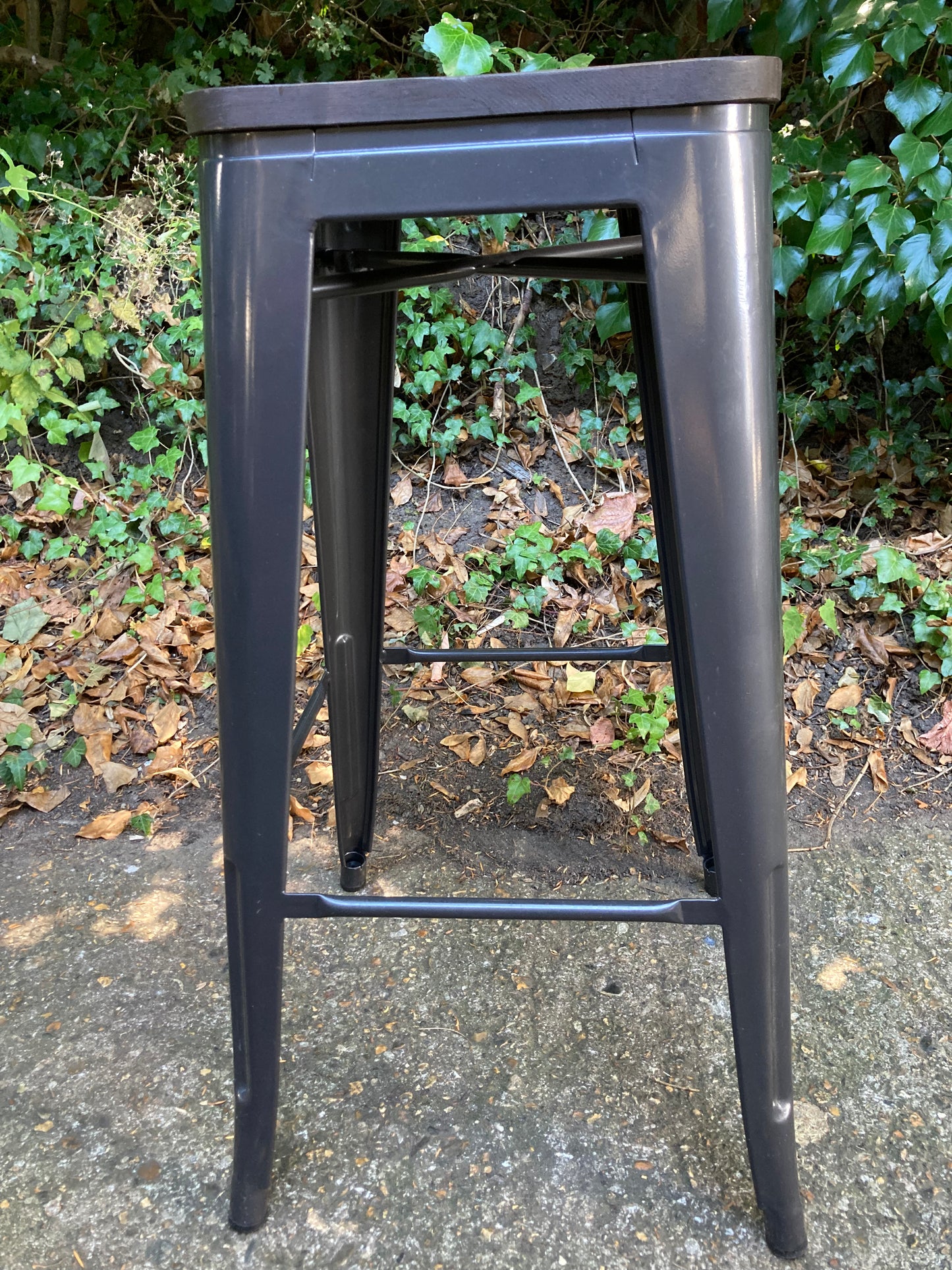 Metal And Wood Bar Stools