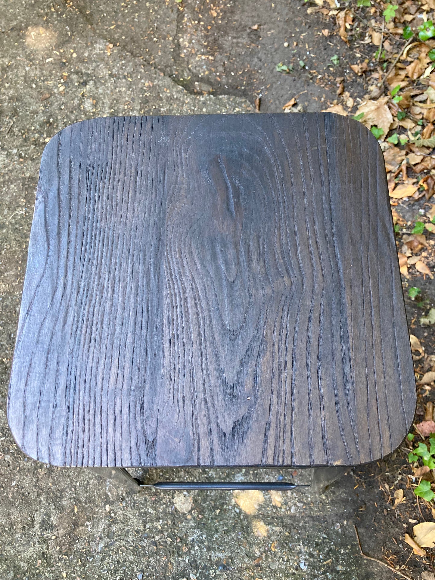 Metal And Wood Bar Stools