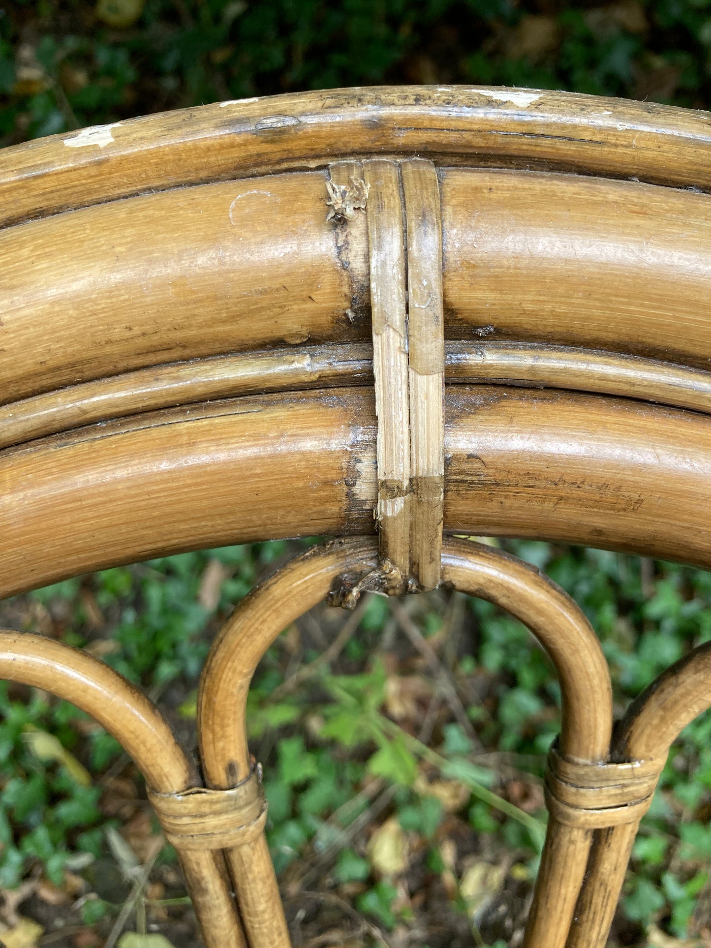 Cane Bamboo Armchair