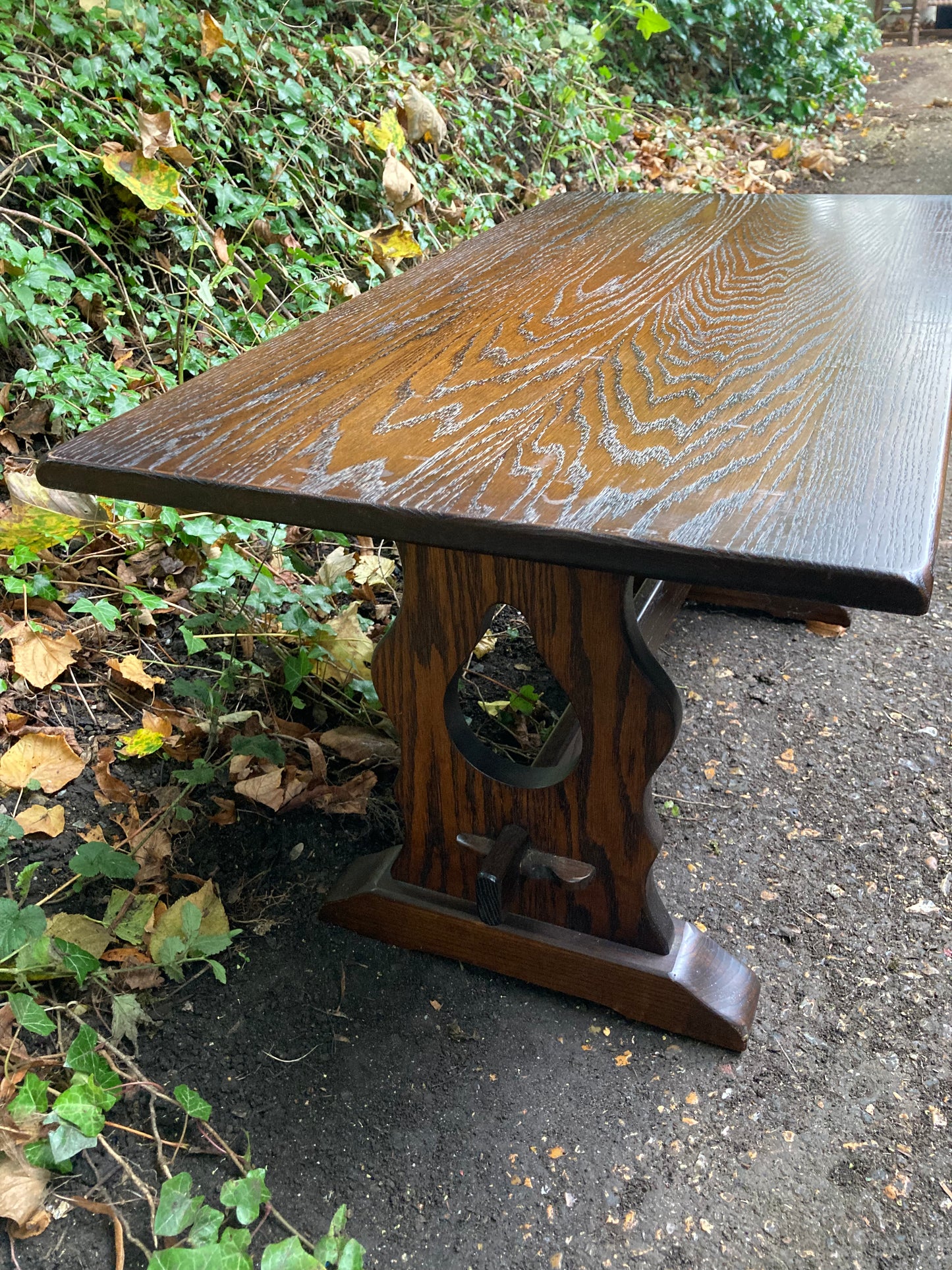 Solid Oak Coffee Table