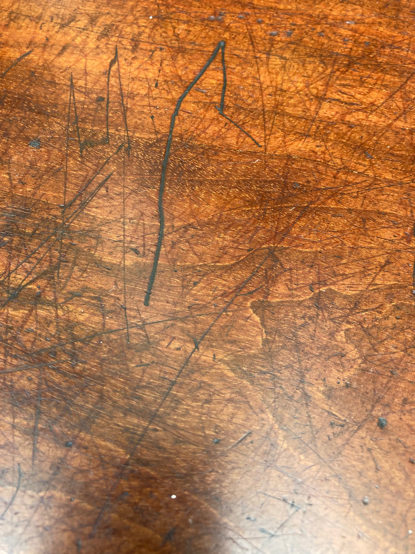 Antique Mahogany Cupboard Converted To Shoe Rack