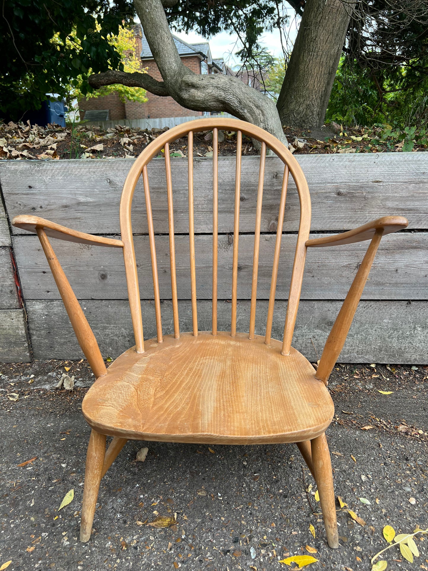 Vintage Blonde Ercol Armchair