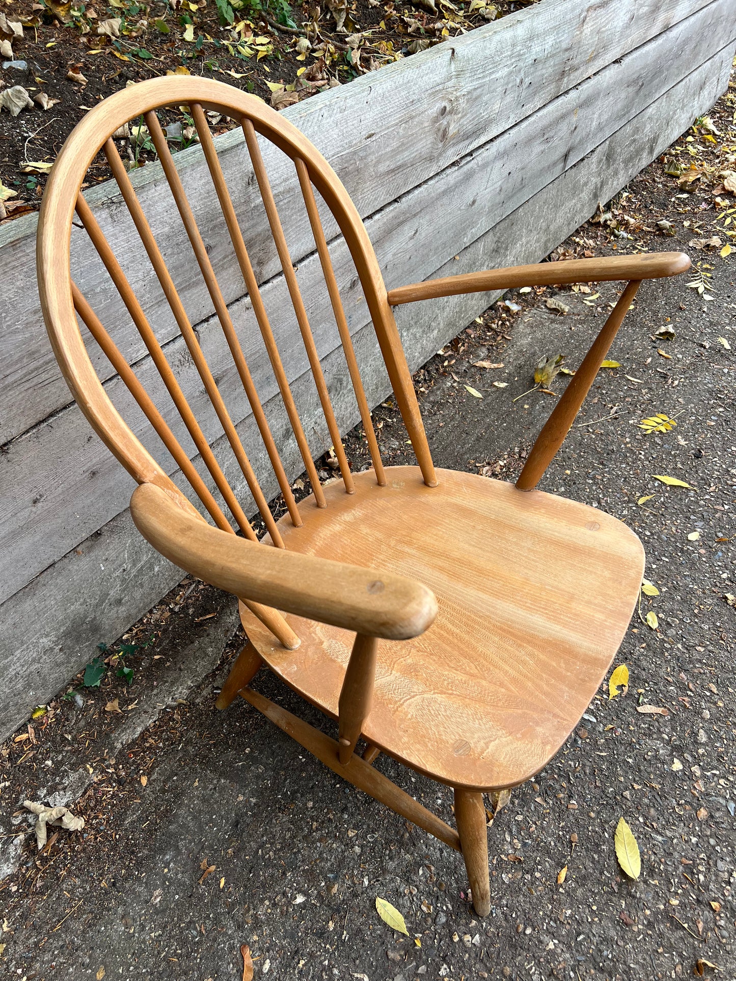 Vintage Blonde Ercol Armchair