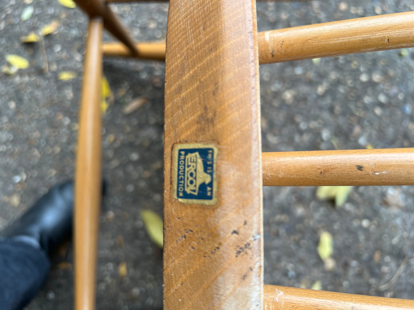 Vintage Blonde Ercol Armchair
