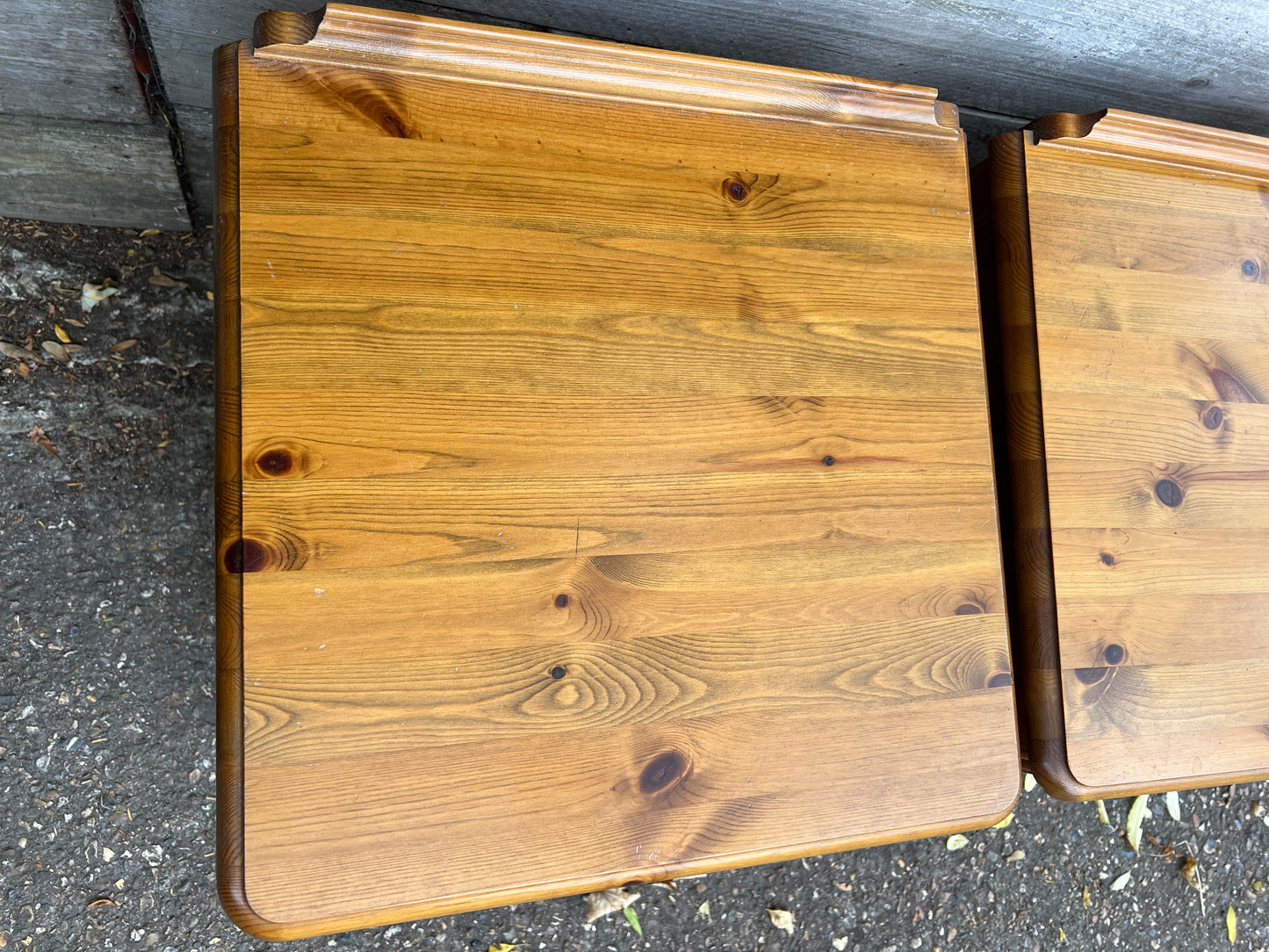 Pair Ducal Pine Bedside Tables