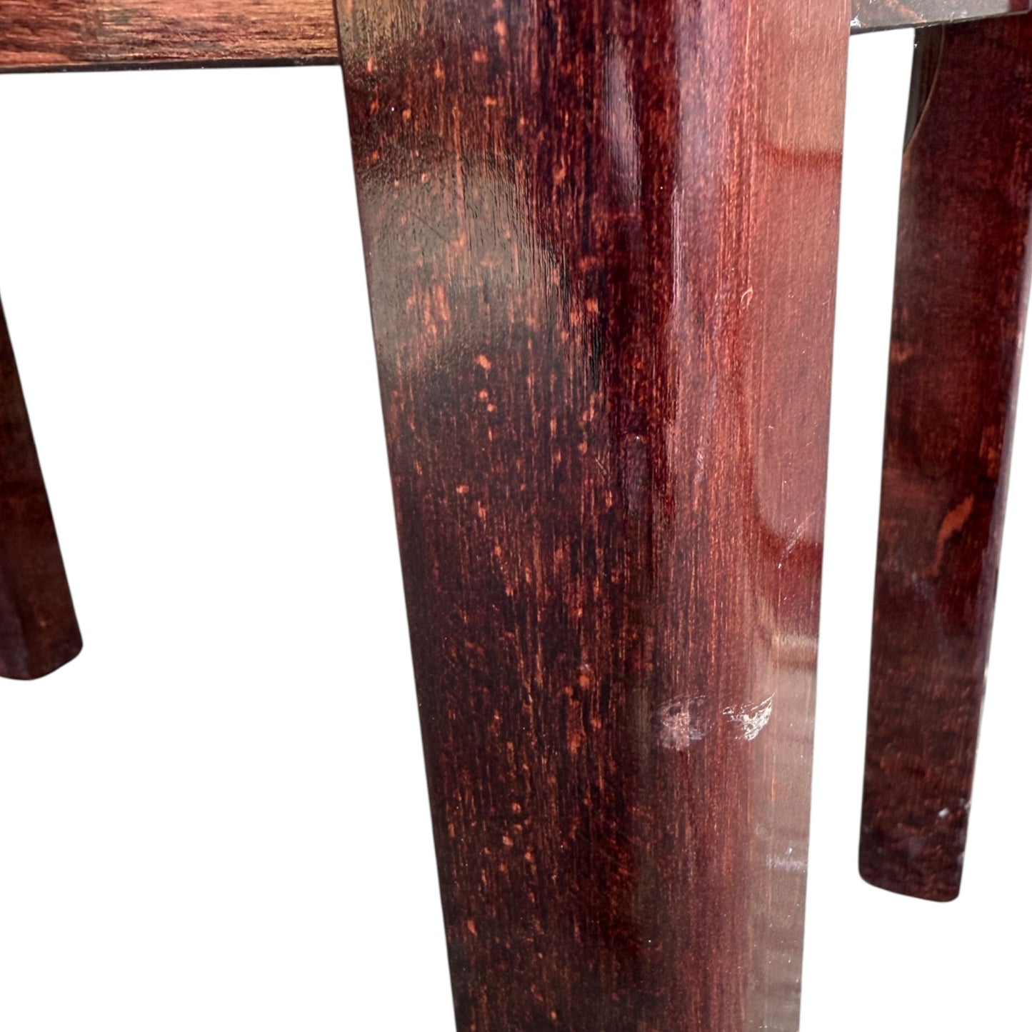 Vintage Adjustable Piano Stool – Piano Bench with Green Upholstered Seat