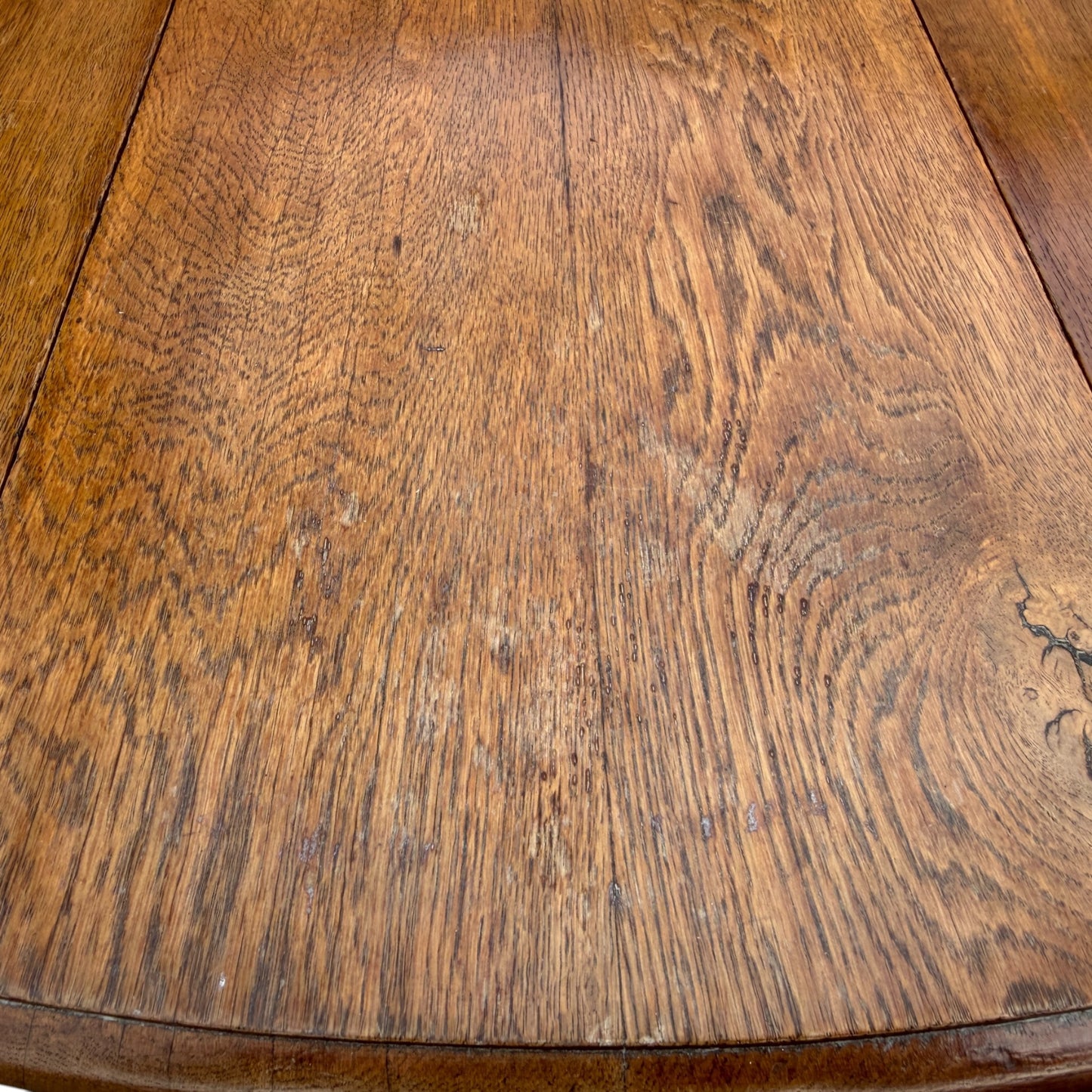 Oak Drop Leaf Dining Table – Barley Twist Legs – Gateleg Extending Table