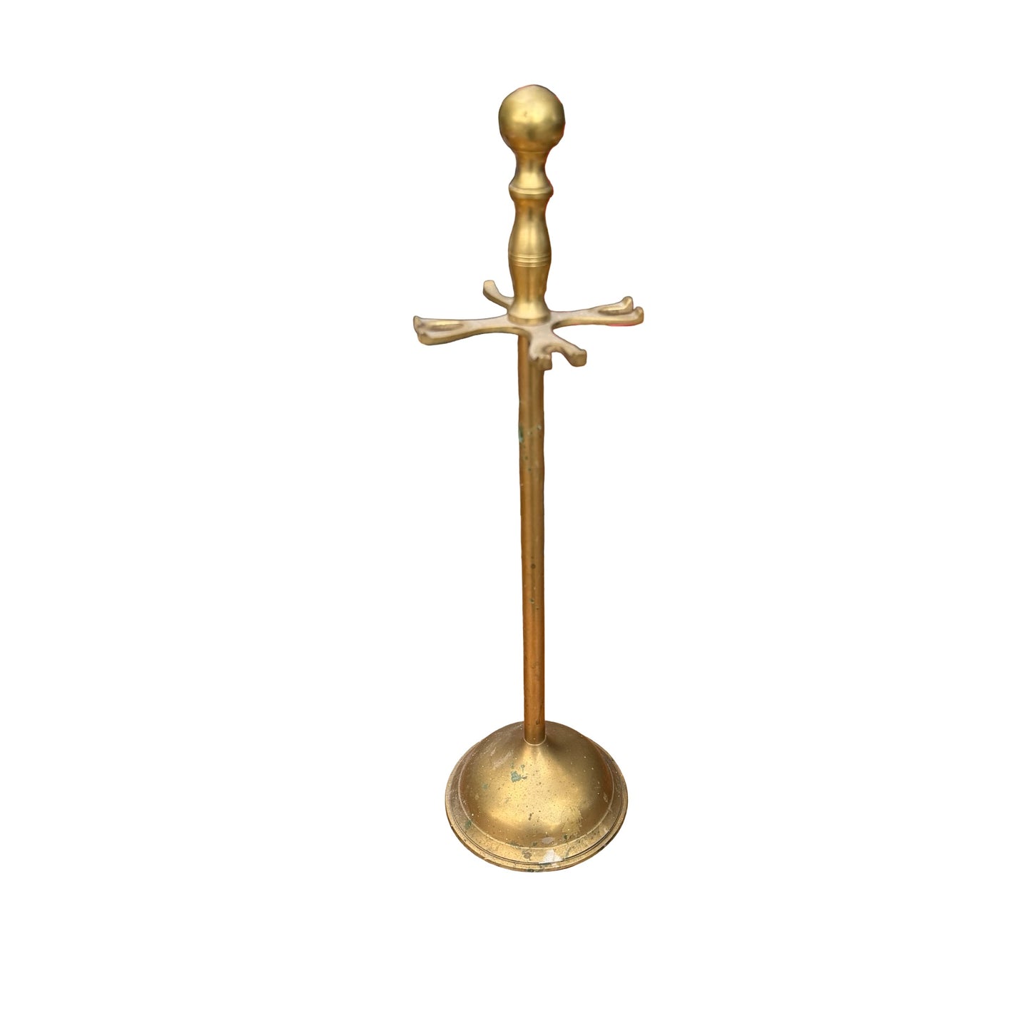 Modern Brass Fireplace Companion Set - 3 Piece Tool Kit 41cm