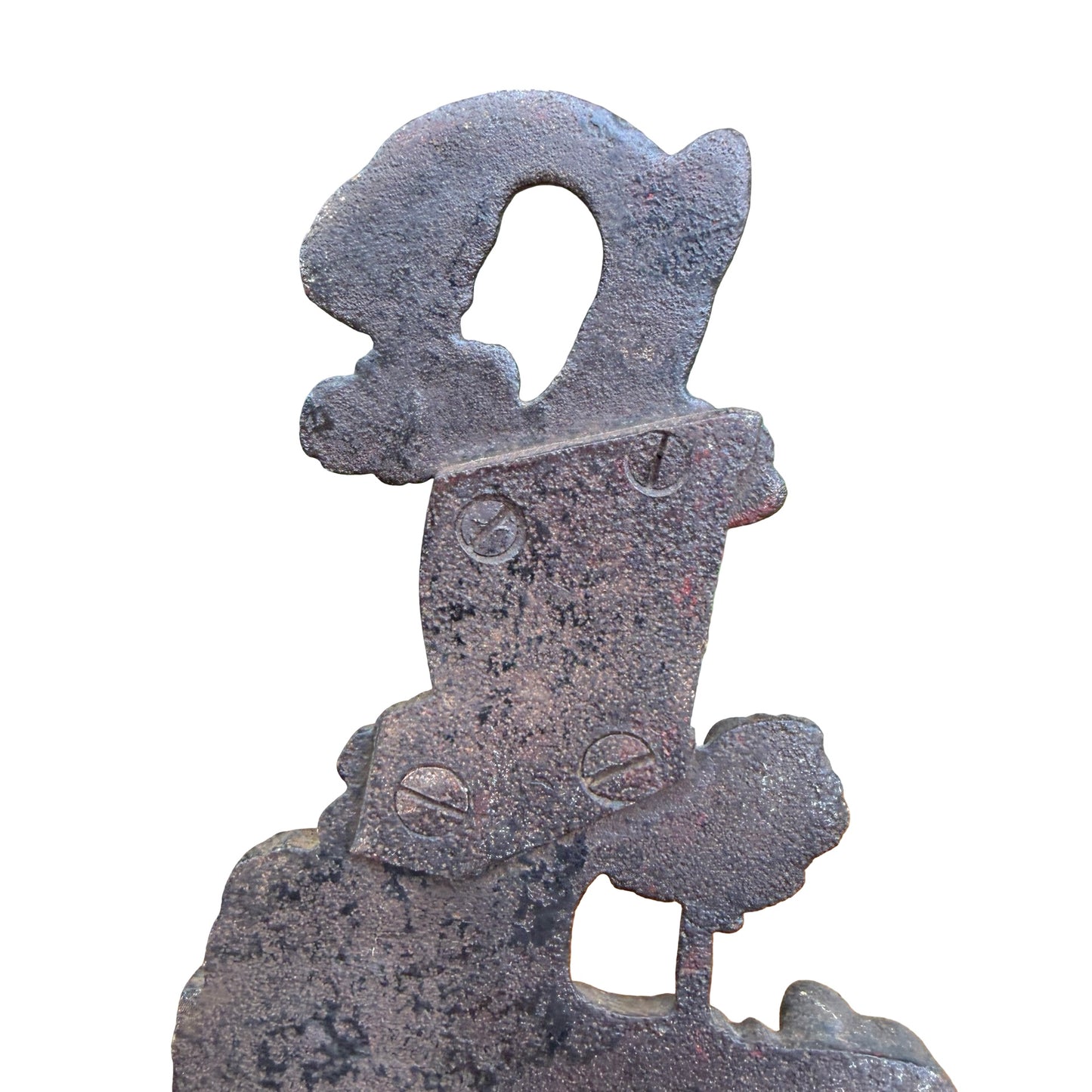 Cast Iron Shepherd Scene Doorstop - Antique Style Heavy Stop 33cm