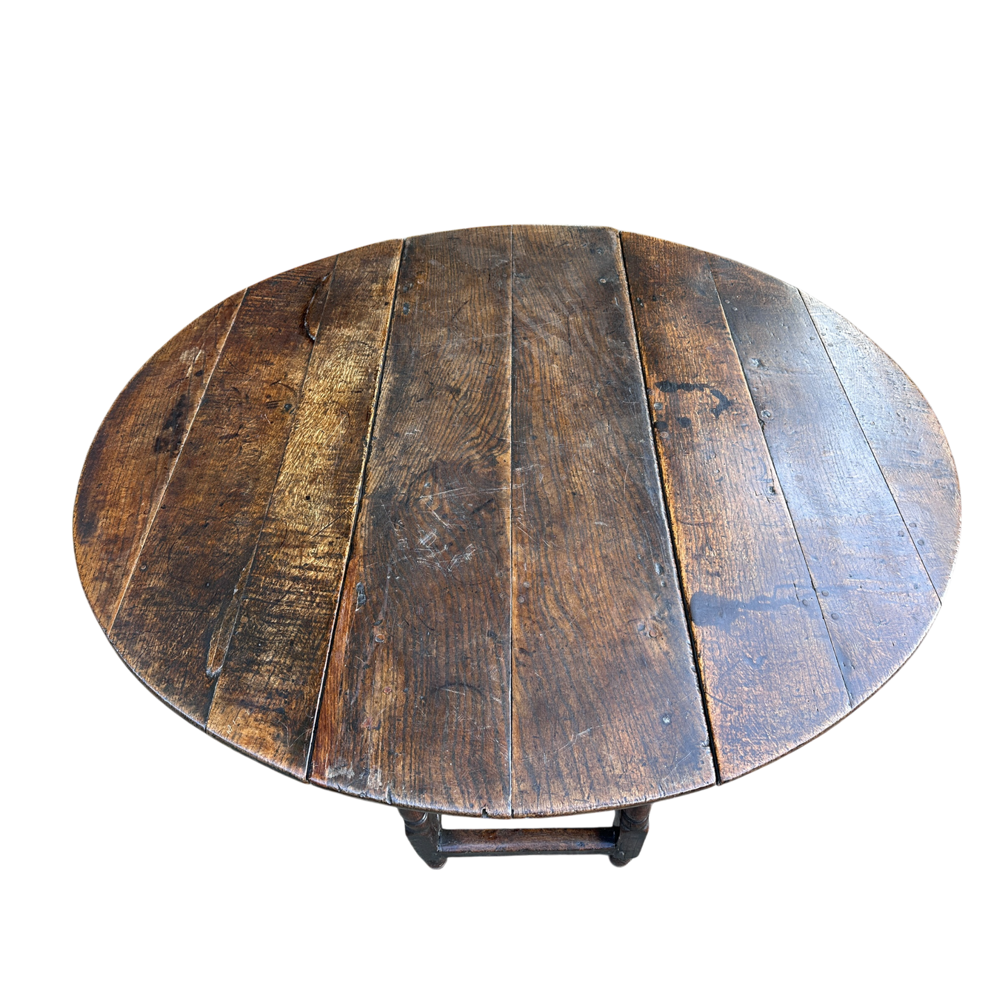 Antique Oak Drop Leaf Gate leg Dining Table
