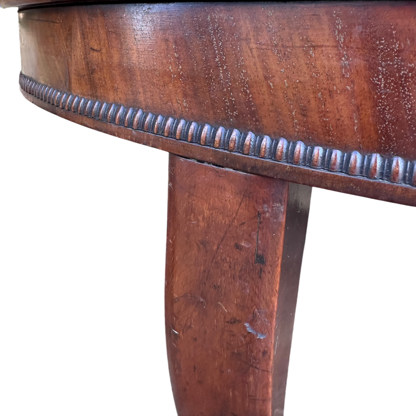19th Century Mahogany Oval Dining Table on cabriole legs