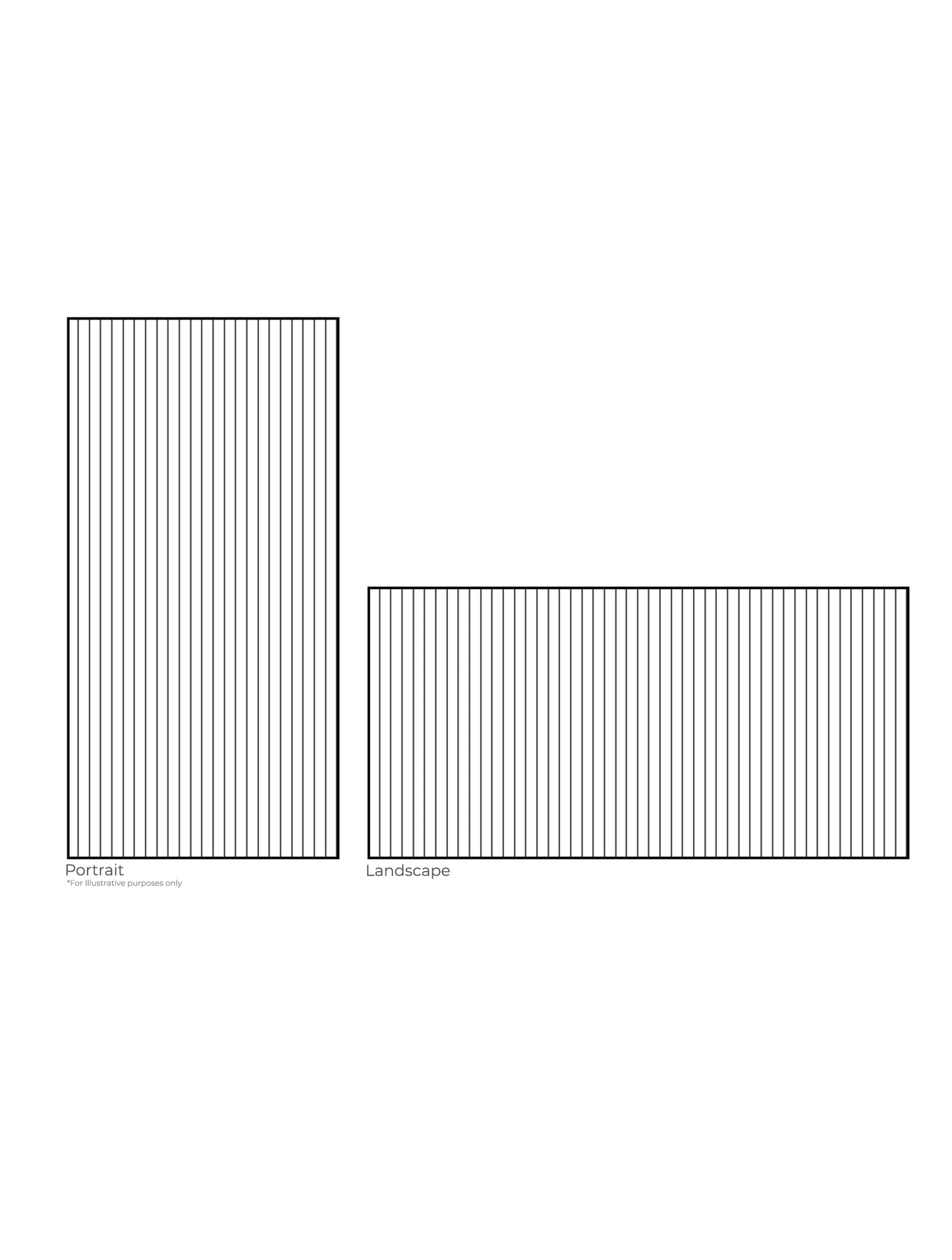 30mm ribbed panel in size Raw - glass-fronted framed wall art print with solid wood frame, perfect for luxury home decor