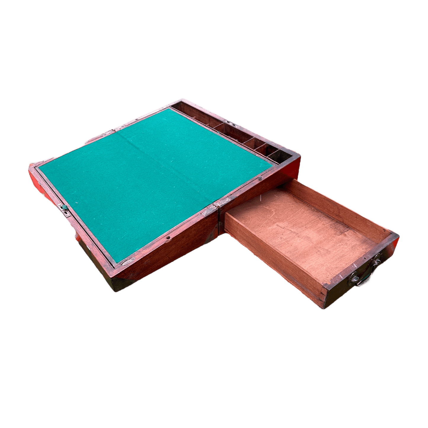 Antique Campaign Style Writing Slope BoxThe Furniture Recycling Shop