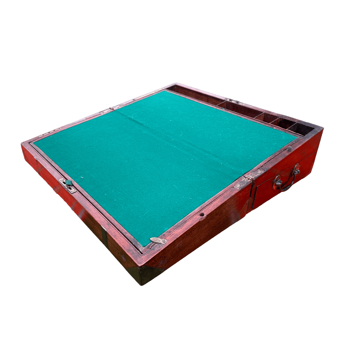 Antique Campaign Style Writing Slope BoxThe Furniture Recycling Shop