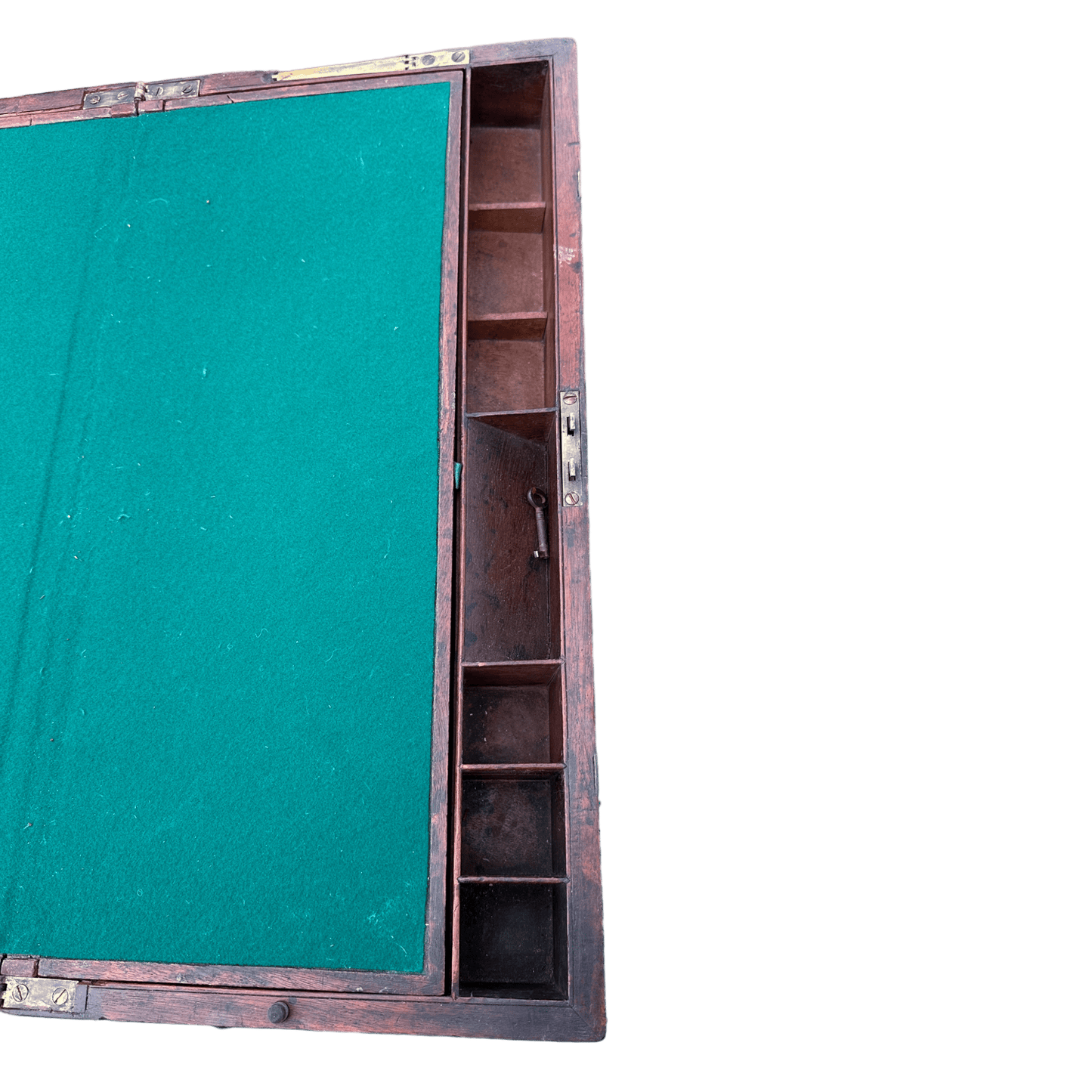 Antique Campaign Style Writing Slope BoxThe Furniture Recycling Shop
