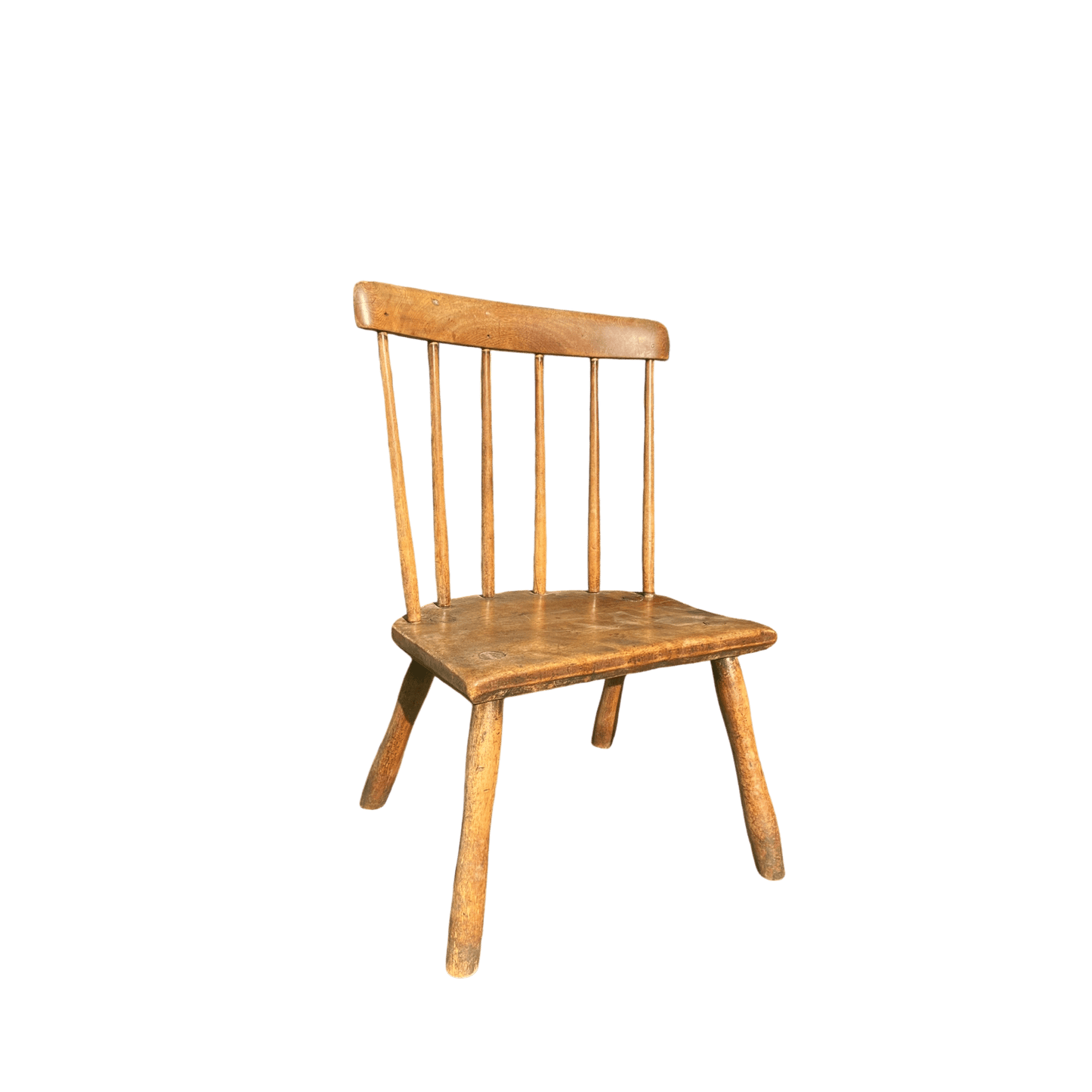 Late 18th Century Welsh Primitive Antique Stick ChairThe Furniture Recycling Shop