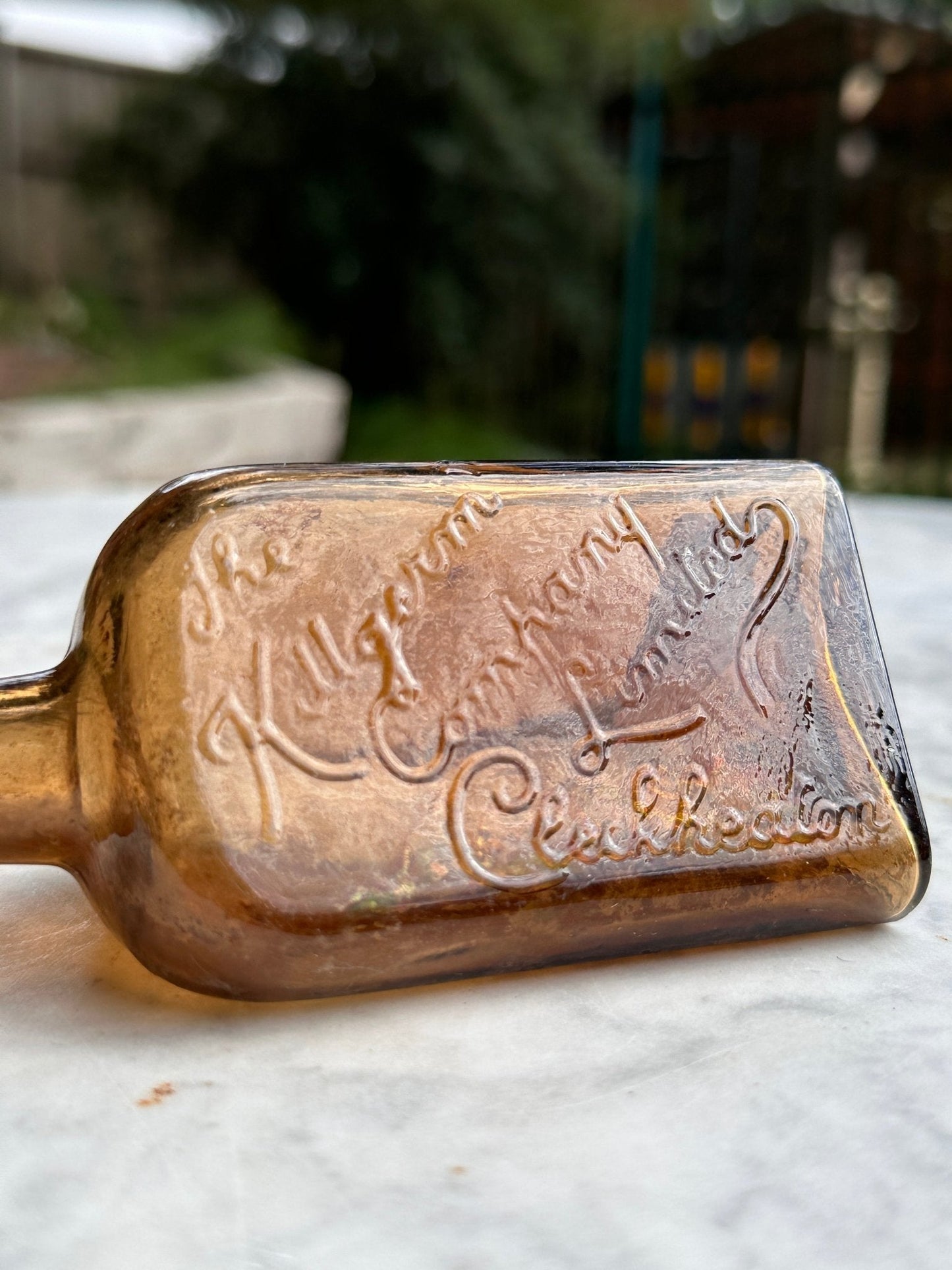 The Killgerm Company Ltd, Antique Brown Glass Bottle - Vintage Glass BottleThe Furniture Recycling ShopBottle