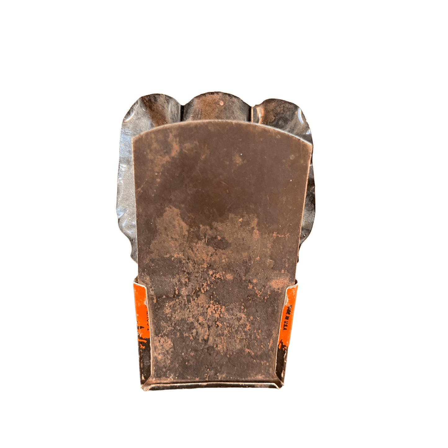 Vintage 1950's Tin Clicker Noisemaker Halloween Toy With Witch on Broomstick and Haunted House Design From US Metal Toy Co. T CohnThe Furniture Recycling ShopHalloween Fun