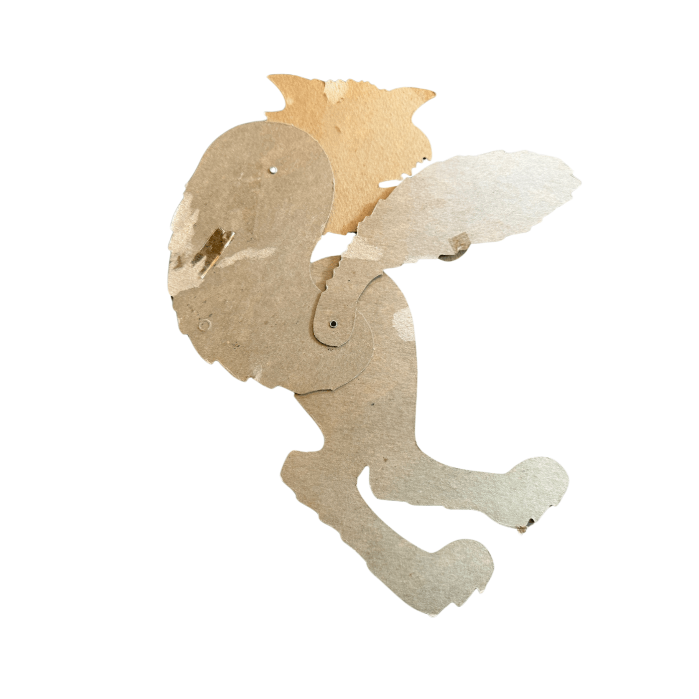 Vintage and Rare Beistle Black Cat Halloween Cardboard Jointed Decoration with Moveable LegsThe Furniture Recycling ShopHalloween Fun