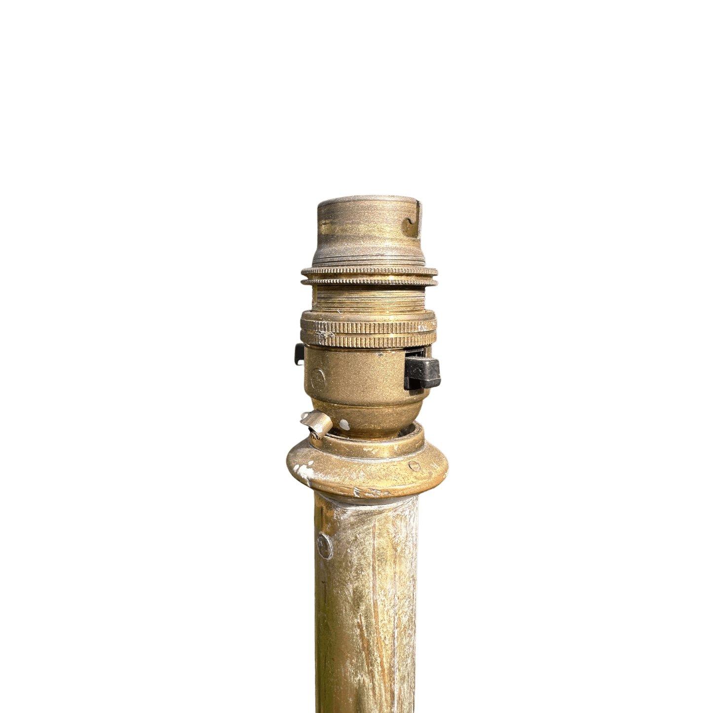Vintage Fluted Column Adjustable Floor Standard LampThe Furniture Recycling Shop