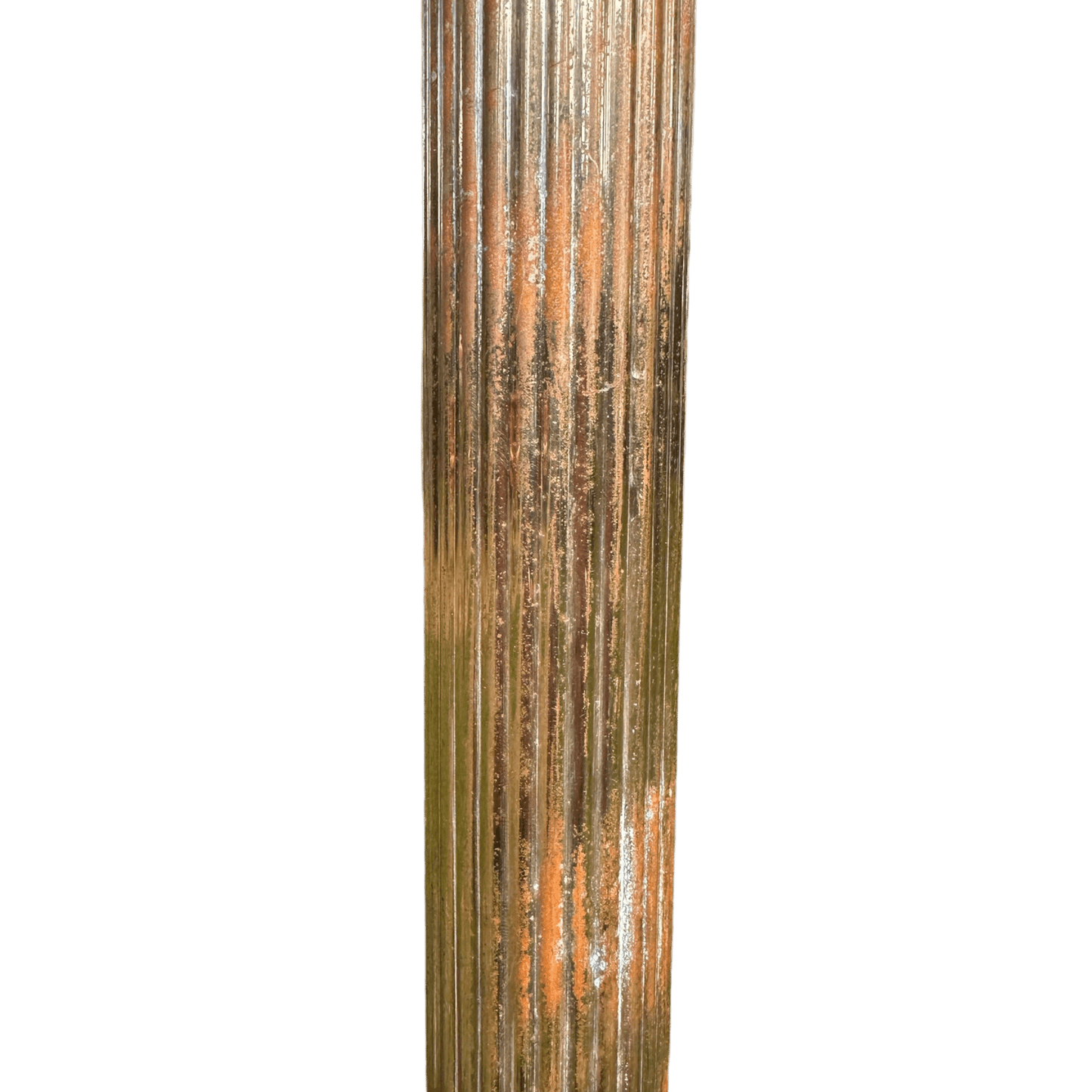 Vintage Fluted Column Adjustable Floor Standard LampThe Furniture Recycling Shop