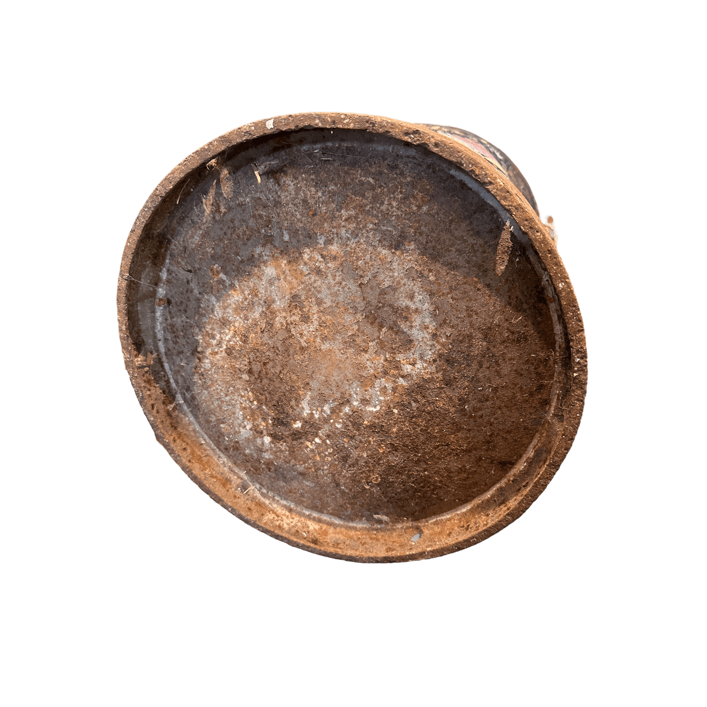 Vintage Metal Milk Churn With Hand Painted Floral PatternsThe Furniture Recycling Shop