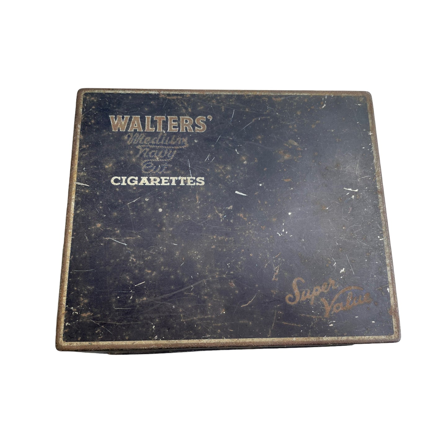 Walters Medium Navy Cut Super Value Cigarettes London Advertising Tin circa 1940The Furniture Recycling ShopTins