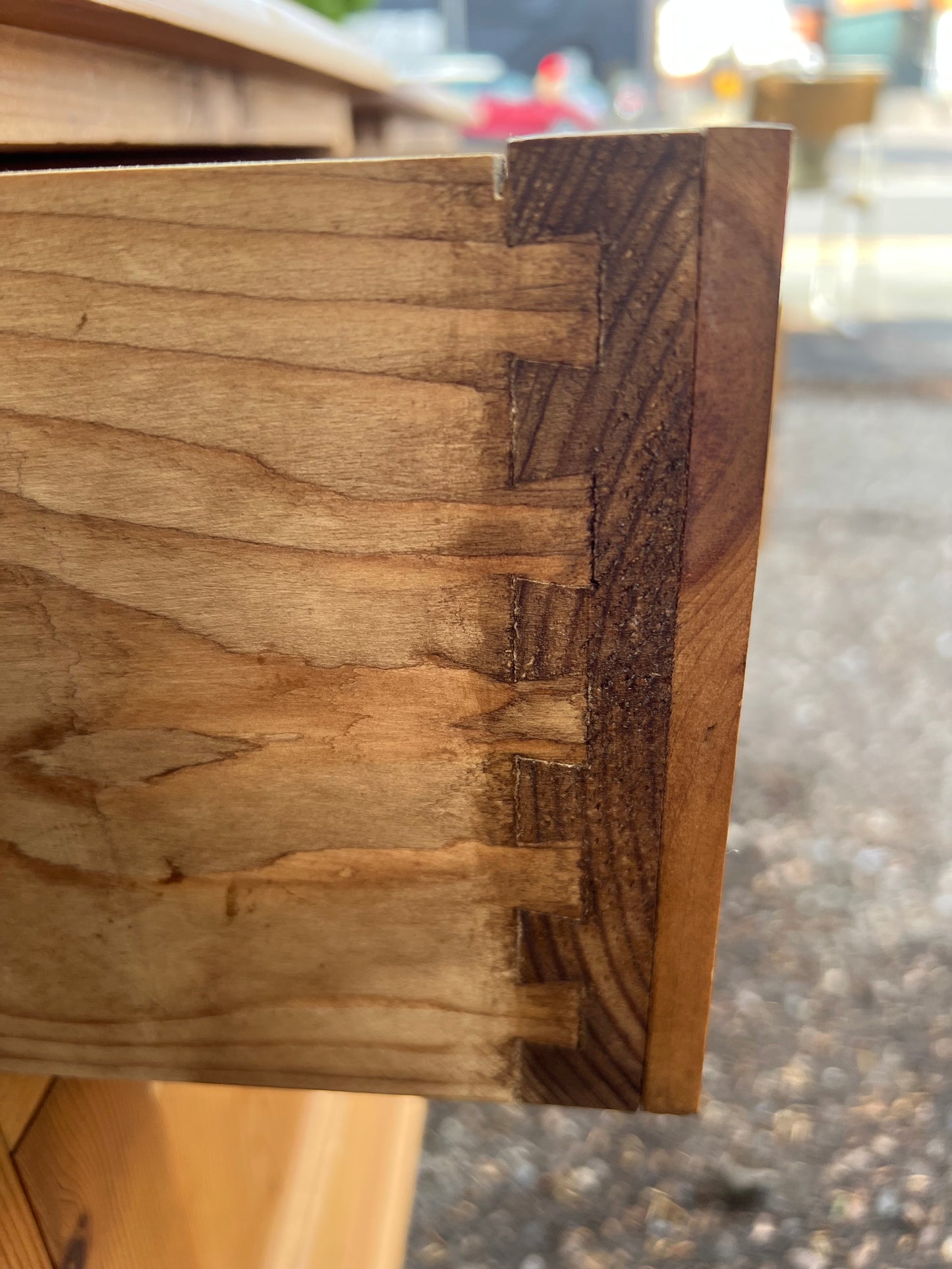 Pair Solid Pine Bedside Tables