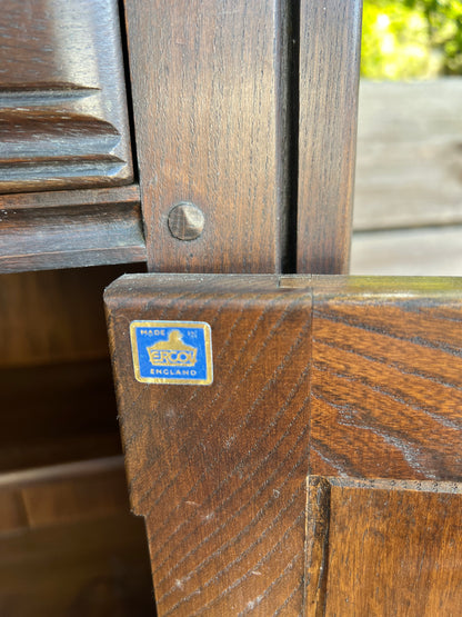 Ercol Dark Wood Dresser