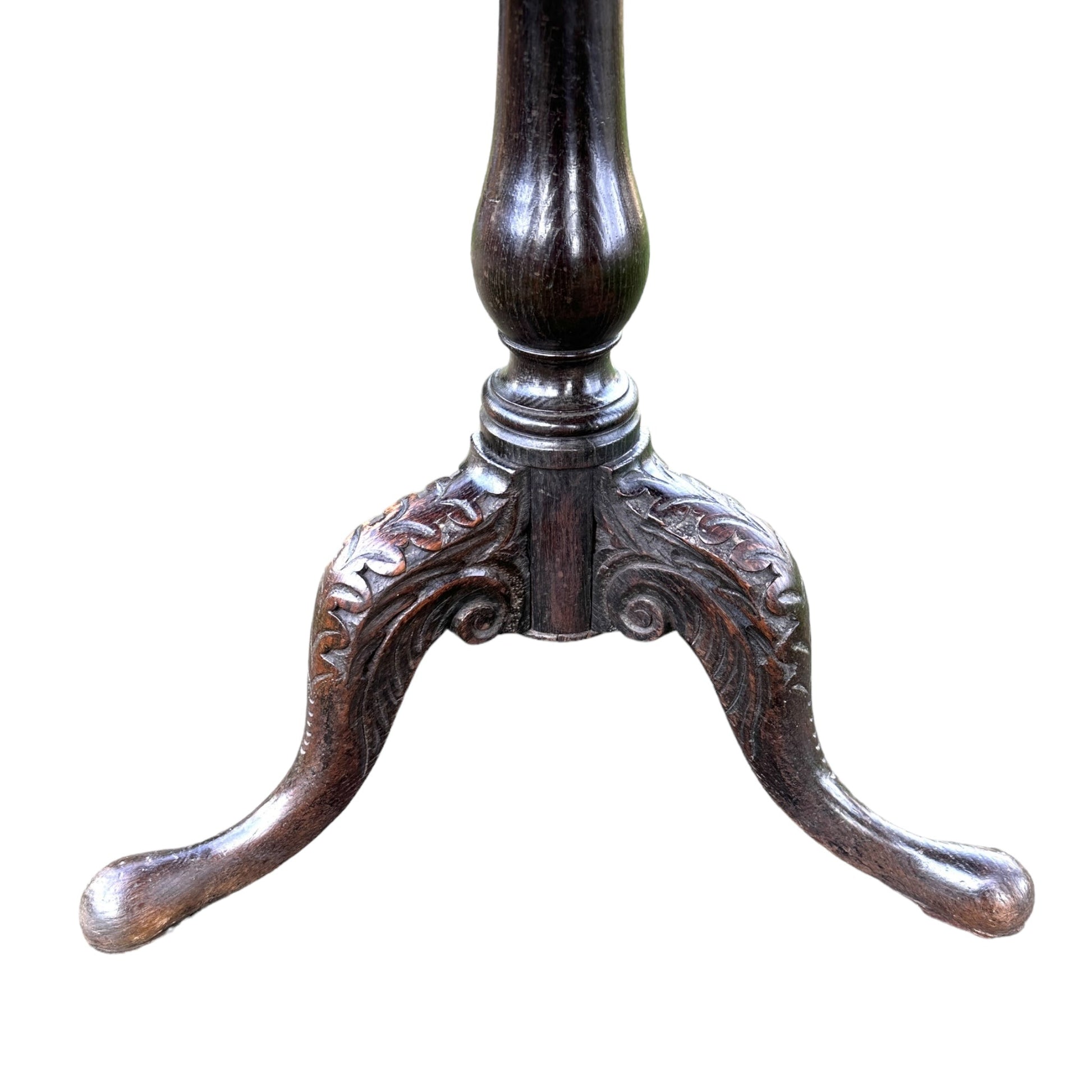 19th Century Carved Oak Hall Console TableThe Furniture Recycling Shop