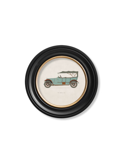 1914 argyll 15 30 - premium glass-fronted framed art print with solid wood frame, ideal for modern interiors