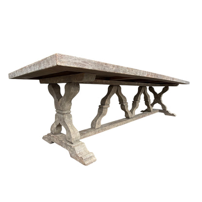 Flamant “Reggie” 3.2m Dining Table – Handmade Reclaimed Wood Country House Style