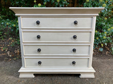 Load image into Gallery viewer, White Painted Chest Of Four Drawers

