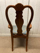 Load image into Gallery viewer, Set Of Six Hardwood Dining Chairs Upholstered Seats Two Carvers Four Chairs
