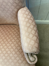Load image into Gallery viewer, Vintage Pink Upholstered Armchair With Stud Detailing To Arms

