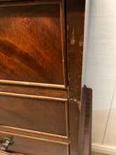 Load image into Gallery viewer, Mahogany Chest On Chest Six Drawers
