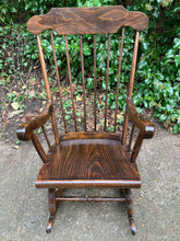 Load image into Gallery viewer, Vintage Beech Rocking Chair
