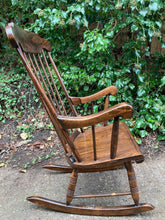 Load image into Gallery viewer, Vintage Beech Rocking Chair
