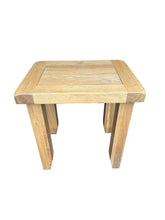Load image into Gallery viewer, Solid Oak Small Rectangular Side Table Lamp Table
