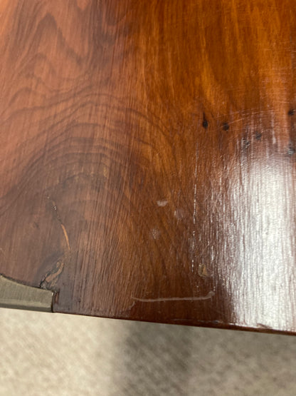 Campaign Style Square Coffee Table With A Drawer