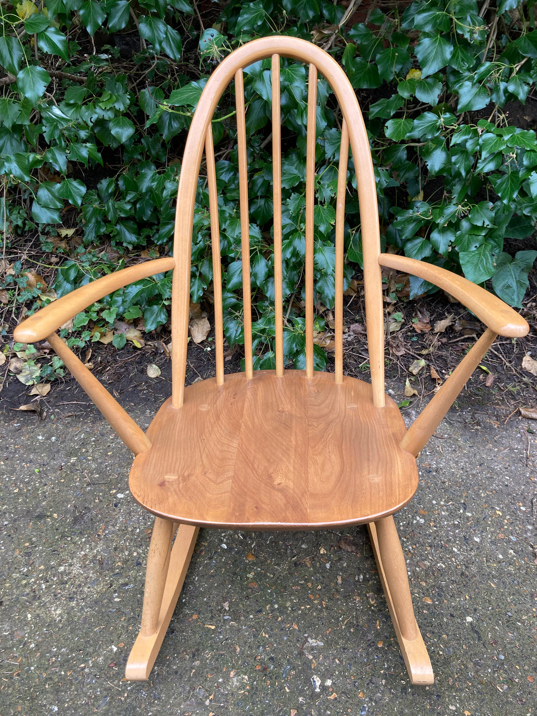 Mid Century Blonde Ercol Quaker Rocking Chair
