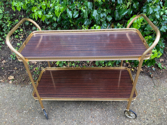 Vintage Large Tea Drinks Trolley