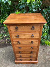 Load image into Gallery viewer, Sheesham Wood Seven Drawer Tall Boy
