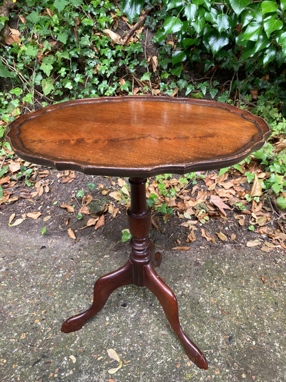 Mahogany Oval Wine Table