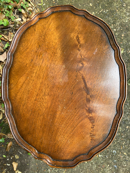 Mahogany Oval Wine Table